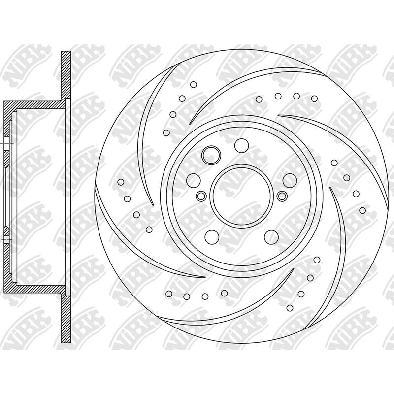 NIBK Rotor RN1444DSET 309mm x 10min