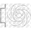 NIBK Rotor RN1444DSET 309mm x 10min