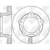 NIBK Rotor RN1448V 296mm x 35min