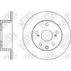 NIBK Rotor RN1489 267mm x 10min