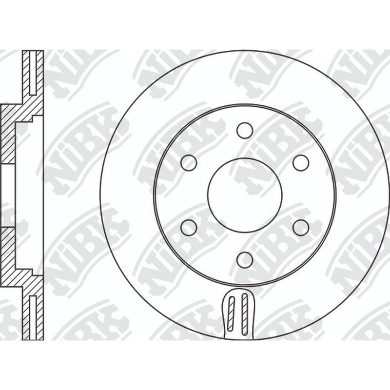 NIBK Rotor RN1494DSET 357mm x 34min