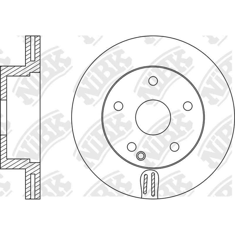 NIBK Rotor RN1510V 312mm x 28min