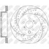 NIBK Rotor RN1522DSET 308mm x 16min