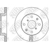 NIBK Rotor RN1523V 253mm x 17min
