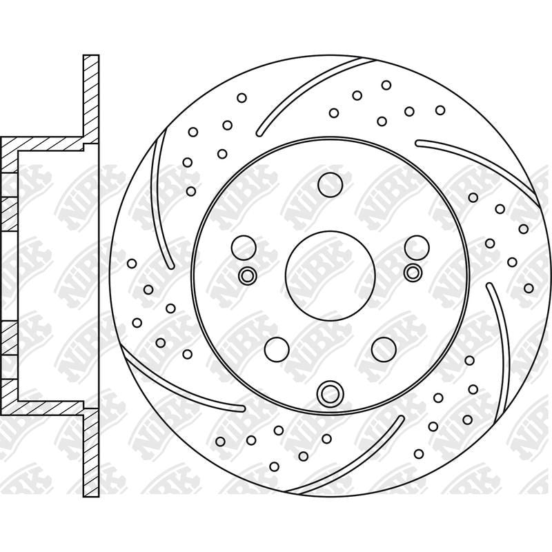 NIBK Rotor RN1529DSET 286mm x 10min