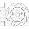 NIBK Rotor RN1529DSET 286mm x 10min