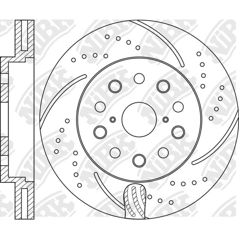 NIBK Rotor RN1579DSET 357mm x 34min