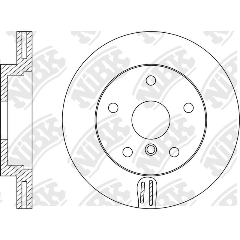 NIBK Rotor RN1590V 348mm x 30min