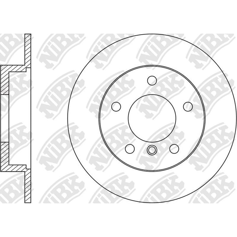 NIBK Rotor RN1602 280mm x 10min