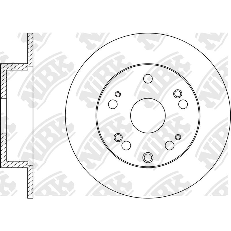 NIBK Rotor RN1603 304.9mm x 10min