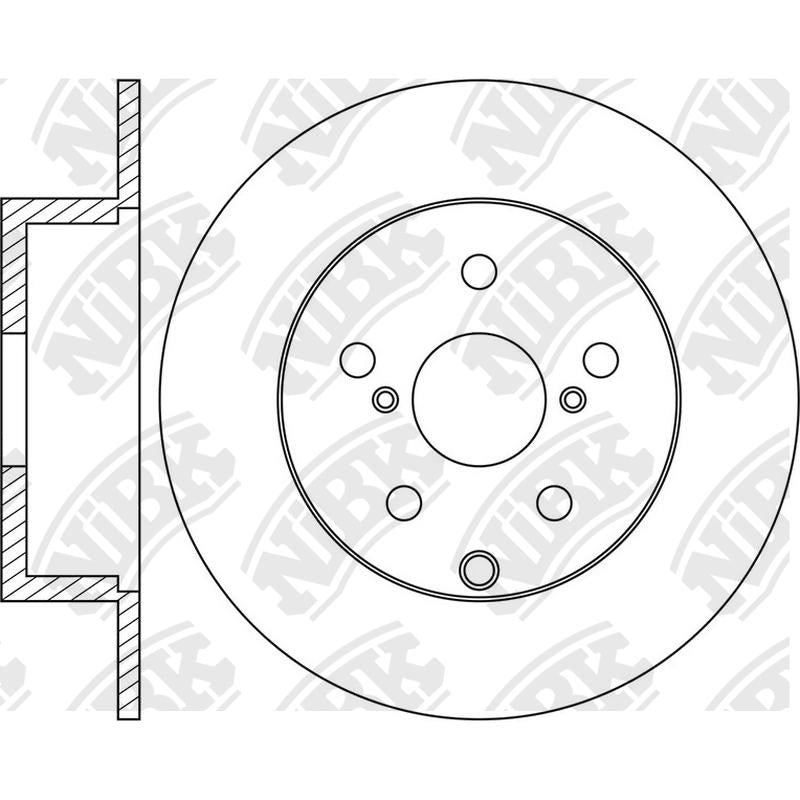 NIBK Rotor RN1616 298mm x 10min