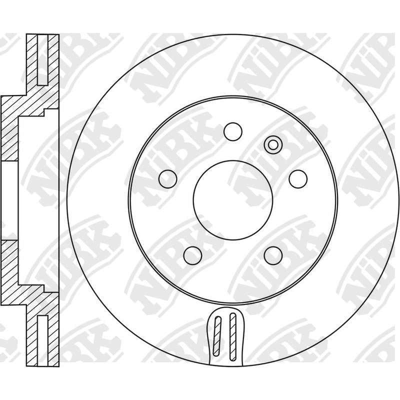 NIBK Rotor RN1622V 296mm x 29min