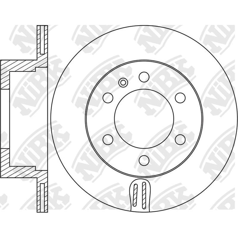 NIBK Rotor RN1636V 318mm x 18min