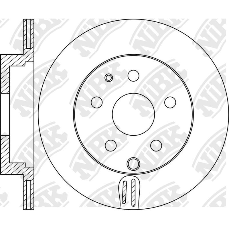 NIBK Rotor RN1650V 325mm x 18min