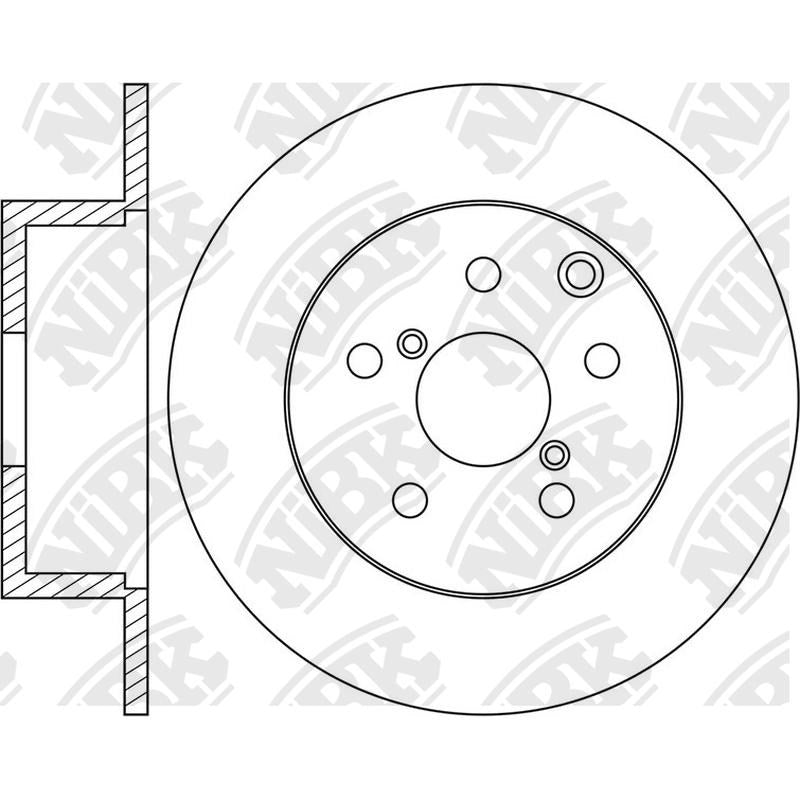 NIBK Rotor RN1659 274mm x 10min