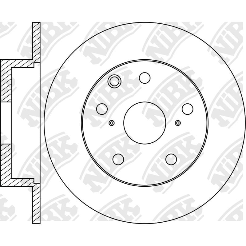 NIBK Rotor RN1671 297mm x 11min