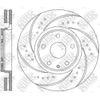NIBK Rotor RN1673DSET 352mm x 32min