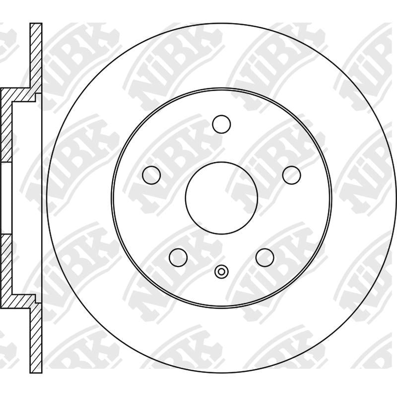 NIBK Rotor RN1676 330mm x 11min