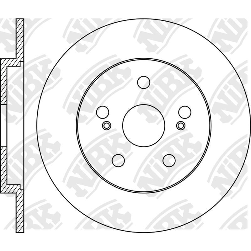 NIBK Rotor RN1689 279mm x 10min