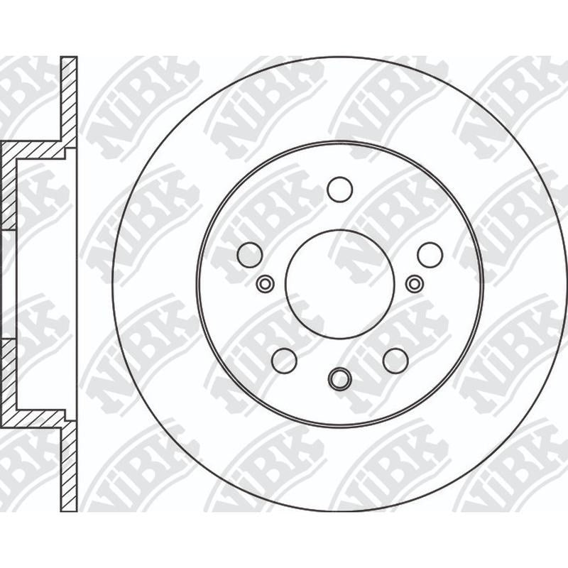 NIBK Rotor RN1693DSET 259mm x 9min