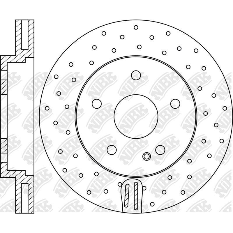 NIBK Rotor RN1696DSET 295mm x 28min