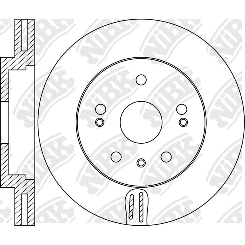 NIBK Rotor RN1698V 330mm x 32min