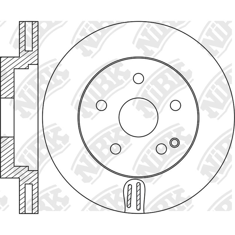 NIBK Rotor RN1701V 330mm x 32min
