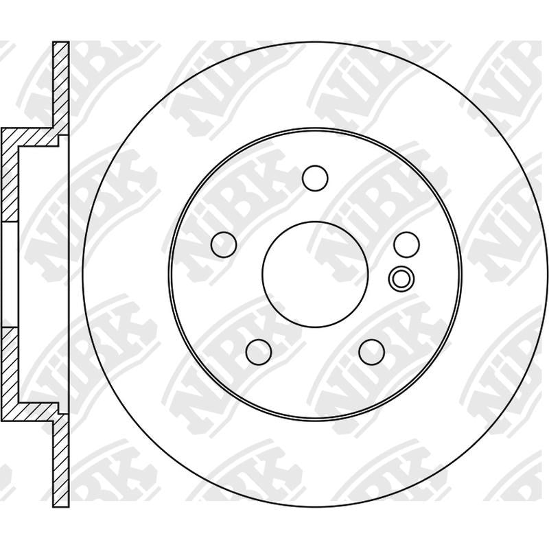 NIBK Rotor RN1703 295mm x 10min