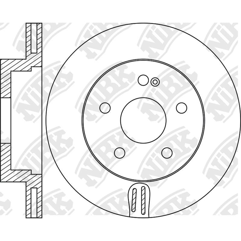 NIBK Rotor RN1710V 295mm x 24min