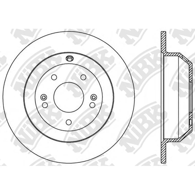NIBK Rotor RN1712 302mm x 11min