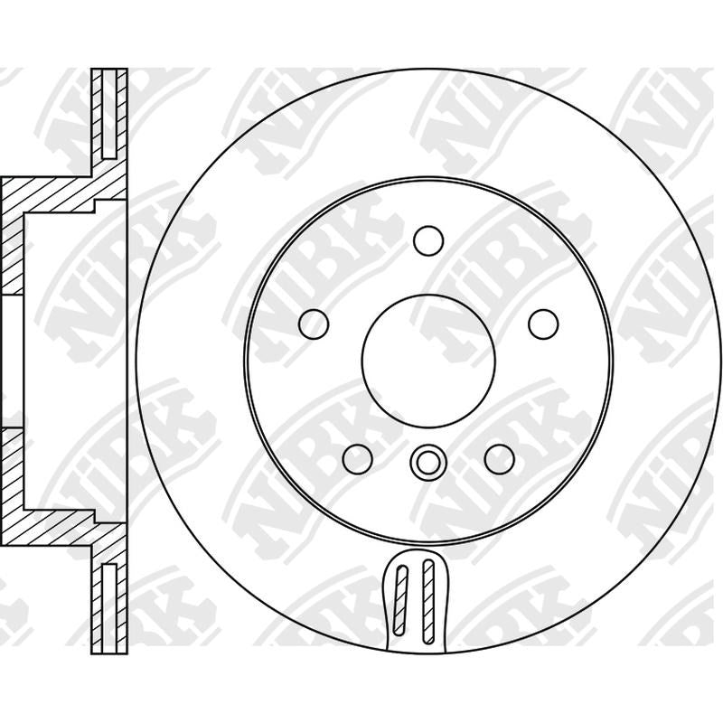 NIBK Rotor RN1720V 330mm x 20min