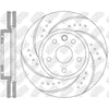 NIBK Rotor RN1728DSET 360mm x 30min