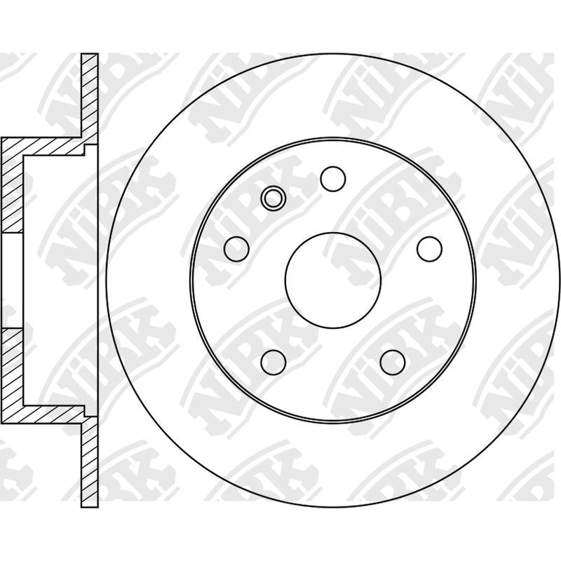 NIBK Rotor RN1729 302mm x 11min