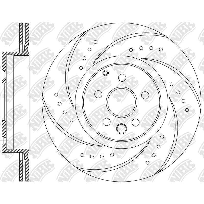 NIBK Rotor RN1732DSET 350mm x 20min