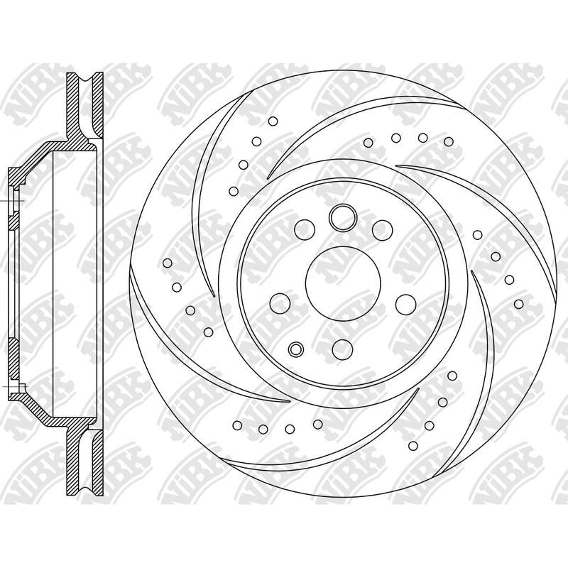 NIBK Rotor RN1737DSET 330mm x 28min