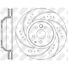 NIBK Rotor RN1737DSET 330mm x 28min