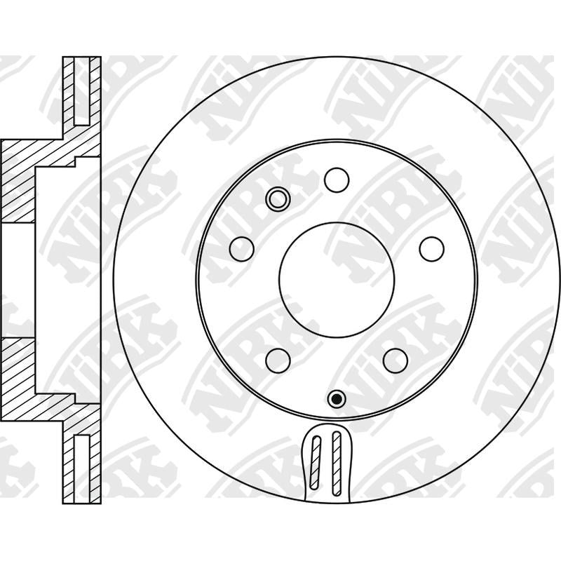 NIBK Rotor RN1737V 330mm x 28min