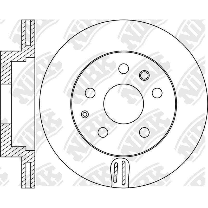 NIBK Rotor RN1738V 358mm x 28min