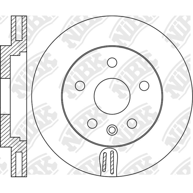 NIBK Rotor RN1740V 340mm x 32.6min