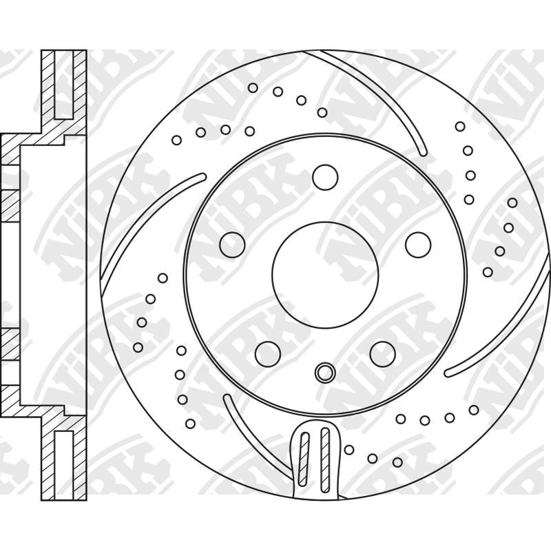 NIBK Rotor RN1743DSET 360mm x 36min