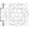 NIBK Rotor RN1753DSET 296mm x 26min