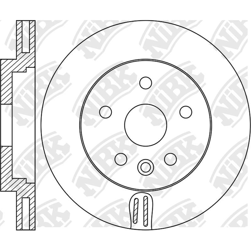 NIBK Rotor RN1756V 316mm x 28min