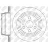 NIBK Rotor RN1757V 345mm x 20min
