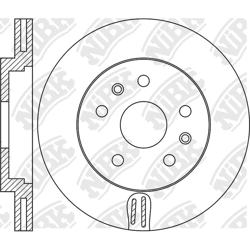NIBK Rotor RN1760V 360mm x 30min