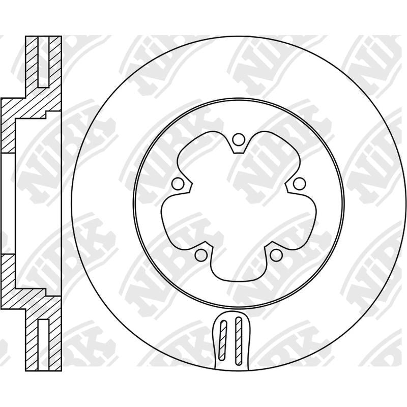 NIBK Rotor RN1762V 308mm x 33min