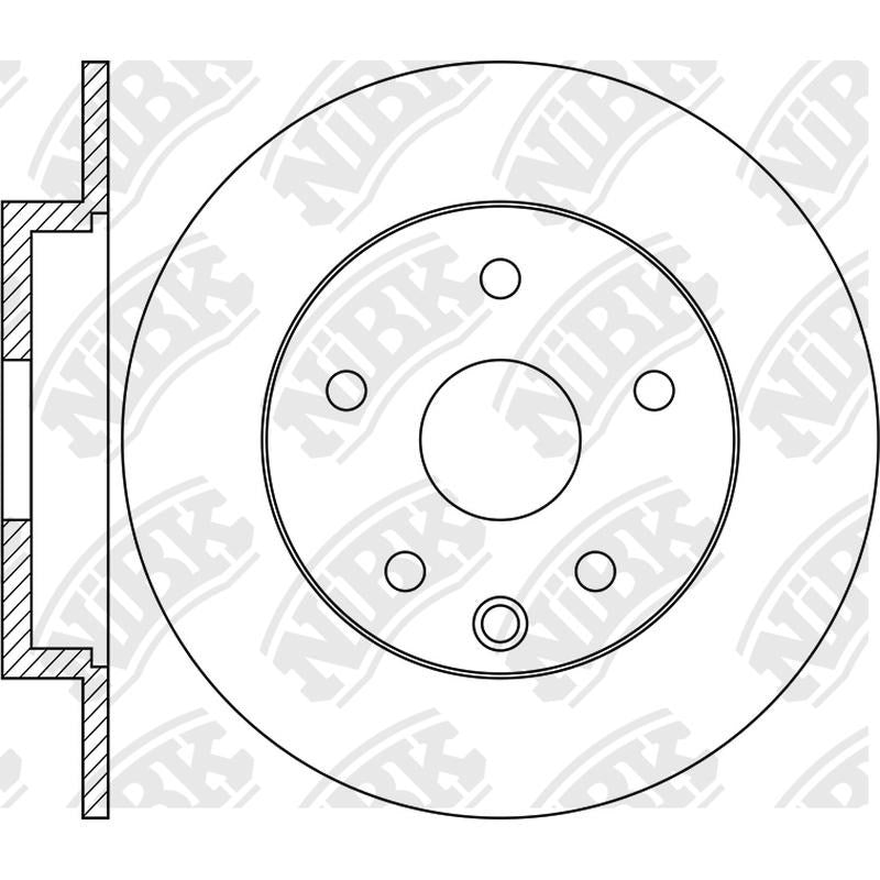 NIBK Rotor RN1768 300mm x 10min