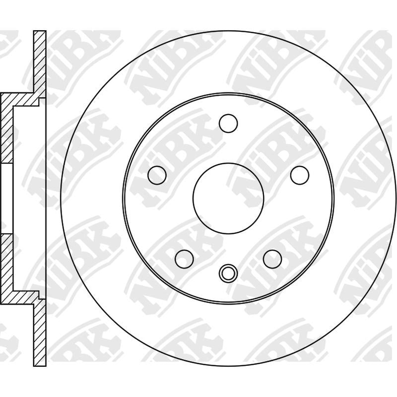 NIBK Rotor RN1770 302mm x 11min