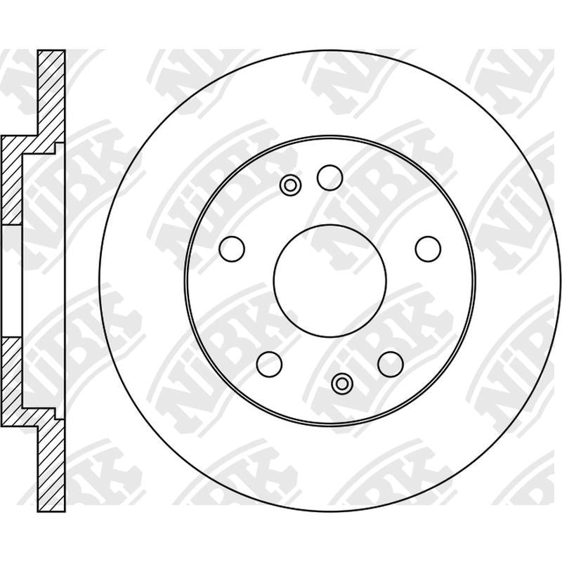 NIBK Rotor RN1777 273mm x 16min