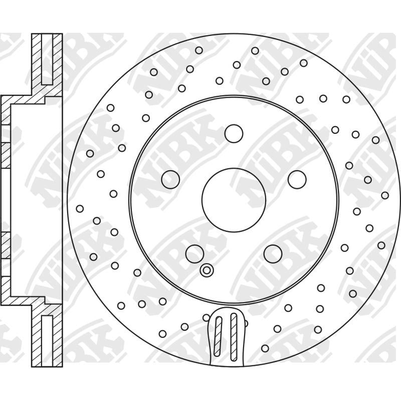 NIBK Rotor RN1782DSET 350mm x 32min