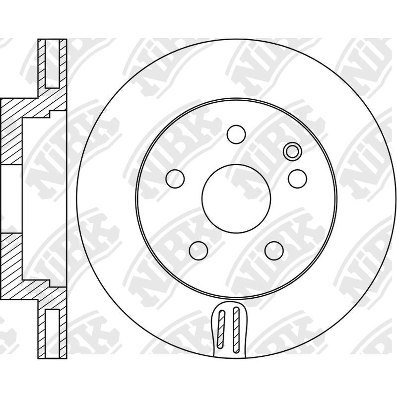 NIBK Rotor RN1789V 312mm x 28min